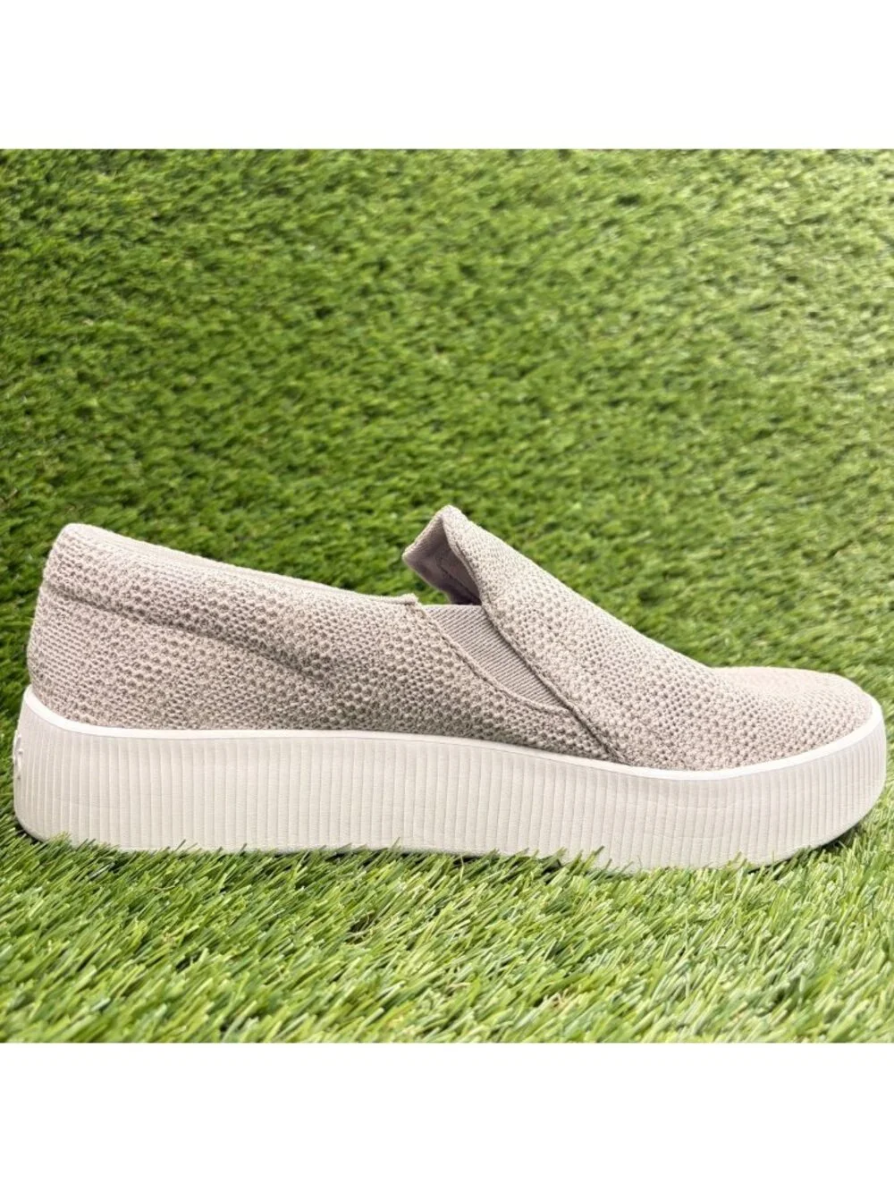 Allbirds Lounger Lift Womens Size 10 Beige Casual Knit Slip On Shoes Sneakers